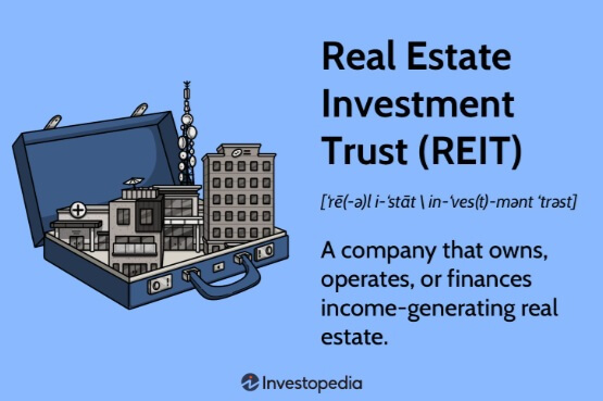 A definition of a real estate investment trust and how it applies to passive real estate investment.
